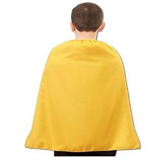 212 Main 26 in. Yellow Superhero Child Cape