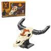 Brickcraft Officially Licensed Yellowstone TV Show Cow Steer Skull with Table & Wall Mount Included 563 Pieces Multicolored Brick Building Set view 1