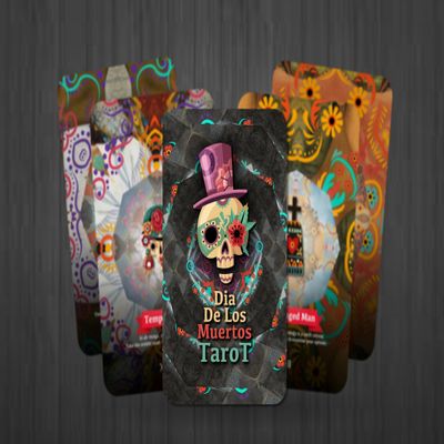 Dia De Los Muertos Tarot - Major Arcana - The Day of The Dead Tarot - Tarot Deck - Fortune Telling - Divination Tools - Illustrated Cards