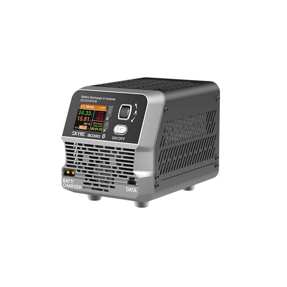 SKYRC BD380 Battery Discharger and Analyzer for 1-8S RC LiPo Battery, Max Power of 380W, 40V, 40A Discharge Current, Precise Capacity Measurement