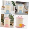 Abaodam 2pcs Cute Piggy Bank Mailbox Model Coin Saving Box for Boy Girl Compact Plastic Design Blue Pink Home Decoration Gifts and Money Saving view 4