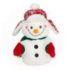 Animated Plush Snowman |Christmas Cheer Charlie - Claps Hands and Ears Flap to Song - If You're Happy for Xmas Clap Your Hands | Musical Holiday Toy and Decor - Gift for Toddlers and Kids, 13" view 1