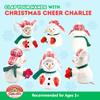 Animated Plush Snowman |Christmas Cheer Charlie - Claps Hands and Ears Flap to Song - If You're Happy for Xmas Clap Your Hands | Musical Holiday Toy and Decor - Gift for Toddlers and Kids, 13" view 4