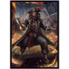 Fantasy North - Roger Vancliffe - Merciless Captain - 100 Smooth Matte TCG Trading Card Sleeves - Pirates - Fits Magic MTG Commander Pokemon and Other Card Games - Playing Card Sleeves view 1