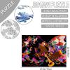 1000 Piece Jigsaw Puzzles for Adults America Africa Woman Painting Jigsaw Puzzle Black Girl 1000 Pieces Puzzles Game Boho Rock Music Singer Wall Decor DIY Craft Puzzle Female Wearing Sunglass Art view 2