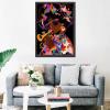 1000 Piece Jigsaw Puzzles for Adults America Africa Woman Painting Jigsaw Puzzle Black Girl 1000 Pieces Puzzles Game Boho Rock Music Singer Wall Decor DIY Craft Puzzle Female Wearing Sunglass Art view 3