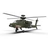 YounggDiy RC Military Armed Helicopters, F11 AH64 1/32 Scale 2.4G 6CH Helicopter Model RC Flying Plane Kit for Adult Teen (BNF Version) view 2