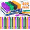 200Pcs Halloween Bubble Wands Bulk, Mini Pumpkin Bubble Party Favors for Kids, Treasure Box Toys, Goodie Bag Stuffer Filler, Classroom Prizes, Halloween Treats Non Candy, Pinata, Basket Decorations view 2