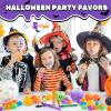 200Pcs Halloween Bubble Wands Bulk, Mini Pumpkin Bubble Party Favors for Kids, Treasure Box Toys, Goodie Bag Stuffer Filler, Classroom Prizes, Halloween Treats Non Candy, Pinata, Basket Decorations view 4