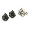 Malockos YEAHRUN Black Metal Alloy Lower Shock Link Mount for Axial SCX10 II 90046 90047 1/10 RC Crawler Car - (Color: black) view 1