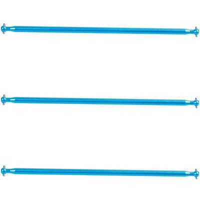 Malockos 3X 04003 Upgrade Parts 1/10 Aluminum Centre Drive Joint Dog Bone For HSP RC Model Cars - (Color: Blue)