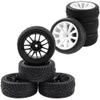12-Spoke 12mm Hex Hub Wheel Rims & Rubber Tires & 10-Spoke RC 12mm Hex Hub Wheel Rims & Rubber Tires view 1