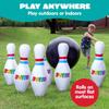 JOYIN Giant Inflatable Bowling Set for Kids and Adults, Christmas Birthday Party Games, Kids Education Motor Skills Toys view 4