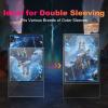 1200 Pack Card Sleeves Clear, Perfect Fit Inner Sleeves Ideal for Double-sleeving, Trading Card Sleeve Compatible with MTG, PKM, TCG and Gaming Cards (60 Microns) view 2