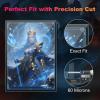 1200 Pack Card Sleeves Clear, Perfect Fit Inner Sleeves Ideal for Double-sleeving, Trading Card Sleeve Compatible with MTG, PKM, TCG and Gaming Cards (60 Microns) view 3