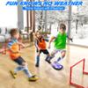 2 in 1 Hover Soccer Ball Set, USB Rechargeable Air Power Soccer Kids Toys with LED Lights and Foam Bumper Protection, 2 Goals for Boys and Girls Ages 3 4 5 6 7 8-12 Indoor/Outdoor Games view 3