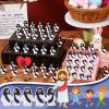 Sumind 50 Pcs Little Jesus Figures Christmas Mini Pocket Jesus Figurines Bulk Original Design for Xmas Hide and Seek Religious Party Favors Sunday School Baptism Gifts(Dark Blue) view 3