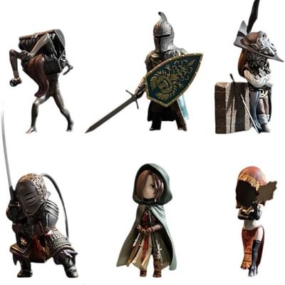 ACTOYS Dark Game Cute Doll Figurine Ornaments 6 PC fullset