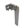 160mm RC Boat Rudder Metal Dual Water Pickup Inlet Steering Rudder for Nitro Gasoline RC Racing Boat Speed Catamaran view 1
