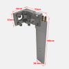 160mm RC Boat Rudder Metal Dual Water Pickup Inlet Steering Rudder for Nitro Gasoline RC Racing Boat Speed Catamaran view 2