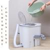 Mini Washer Non Electric 11x15x15in Small Portable Washing Machine With Drain Hose Clean Laundry Anywhere For Cleaning Sock Underwear view 4