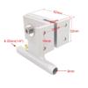 RC Boat Flexible Shaft Strut 6.35mm 1/4" Shaft Holder T Shape 80mm Bracket for Nitro Gasoline RC Boat Speed Mono view 3