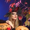 RWYBEIW Halloween Witch Hat for Women Spiders Feather Witch Wizard Hat Halloween Costume Cosplay Party Dress Up Props (B# Red, One Size) view 3