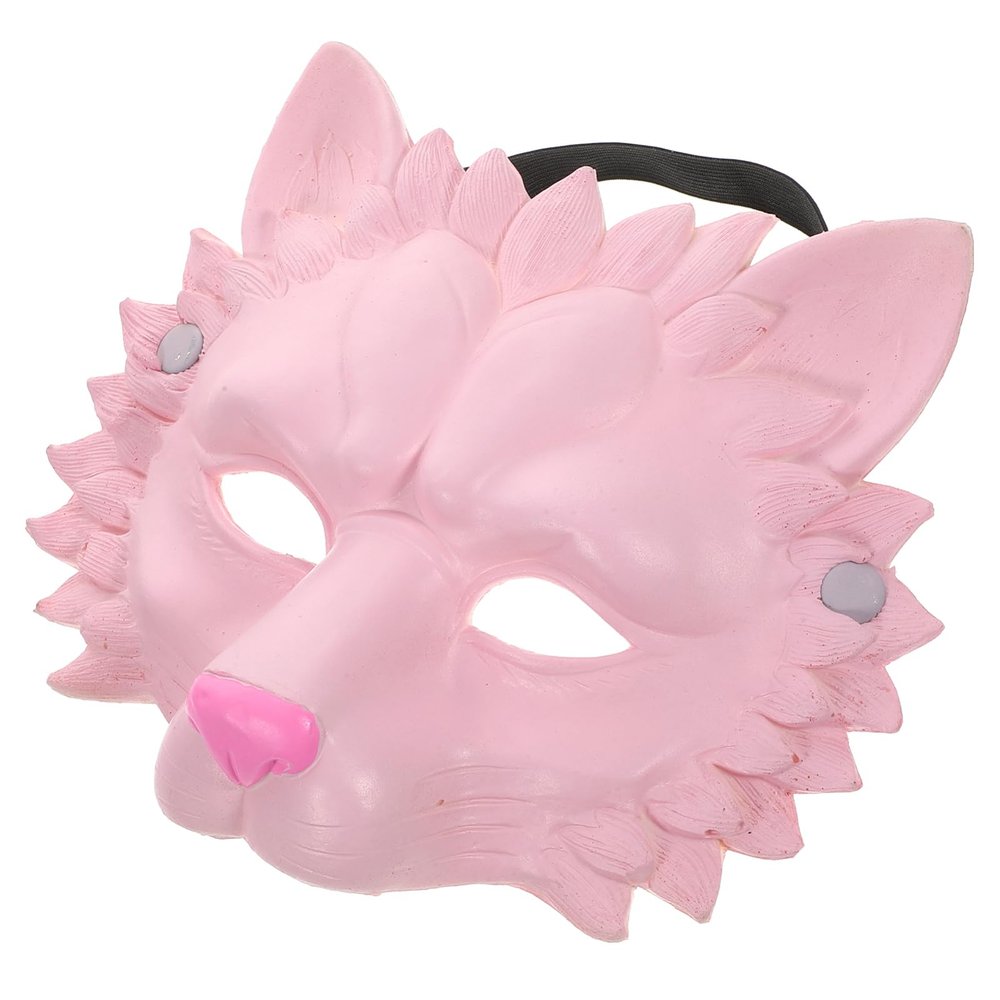 Baluue Realistic 3d Lion Mask Soft Pu Masquerade Carnival Halloween Costume Party Accessory