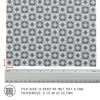 150 pcs, Dollhouse Flooring, 1:12 Scale Doll House Tiles, Miniature Checkerboard Floor, REDUCIO! (Starfall Mosaic) view 2
