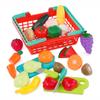 Battat  Play Food Toy for Kids  Cooking Chef Role Play Toys Pretend  Farmers Market Produce Basket  Toddler Pretend Fruit  2+ Years  Farmers Market Produce Basket view 1