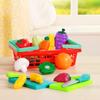 Battat  Play Food Toy for Kids  Cooking Chef Role Play Toys Pretend  Farmers Market Produce Basket  Toddler Pretend Fruit  2+ Years  Farmers Market Produce Basket view 2