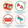 Battat  Play Food Toy for Kids  Cooking Chef Role Play Toys Pretend  Farmers Market Produce Basket  Toddler Pretend Fruit  2+ Years  Farmers Market Produce Basket view 4