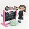14.5 inch Doll Outfit-School Plaid Jumper include Blouse and Matching Headband/Add on Option: Sock and Shoe (Doll is not included) (Jumper,White Sock,Matte Shoe, Plaid 83) view 2