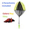 GRANITE MOUNTAIN PRODUCTS Balsa Wood Planes and Parachute Toy Set - 4 Small Glider Kits and 2 Tangle Free Parachutes | Model Airplane Kit | Classic Outdoor Party Favor Toys for Kids view 3