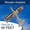 GRANITE MOUNTAIN PRODUCTS Balsa Wood Planes and Parachute Toy Set - 4 Small Glider Kits and 2 Tangle Free Parachutes | Model Airplane Kit | Classic Outdoor Party Favor Toys for Kids view 4