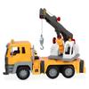 Driven by Battat  Large 18-Inch Yellow Toy Crane Truck with Lights and Sounds for Kids  Big Construction Vehicle Toy with Realistic Crane Action  Durable Play Truck for Toddlers 3+ Years view 4