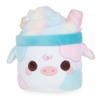 Cuddle Barn PlushGoals - Cotton Candy Mooshake | Super Soft Cute Kawaii Pink Blue Pastel Cow Dessert Drink Collectible Plush Toy, 11 inches view 1