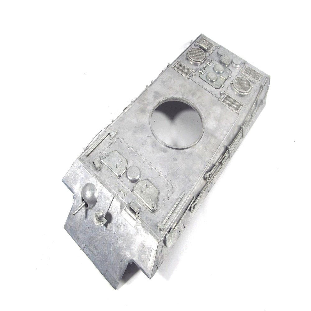 MATO Upgrade Metal Upper Hull for 1/16 1:16 RC King Tiger Tank