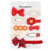 Hair Clips for Girls Baby Bows Hair Pins Flower Barrettes Hair Accessories for Baby Girls Infants Toddlers view 1