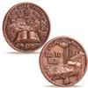 LParkin Just One More Chapter Coin Gamer Bookish Gifts For Book Lovers - Unique Book Coin Flip Book Merch & Bookish Coins Presents For Reader Women, Decision Maker Idea (one more chapter - Moon Stars) view 1