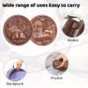 LParkin Just One More Chapter Coin Gamer Bookish Gifts For Book Lovers - Unique Book Coin Flip Book Merch & Bookish Coins Presents For Reader Women, Decision Maker Idea (one more chapter - Moon Stars) view 4