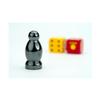 FanRoll Compatible with Catan Premium Robber & Metal Dice Set, Hematite view 2