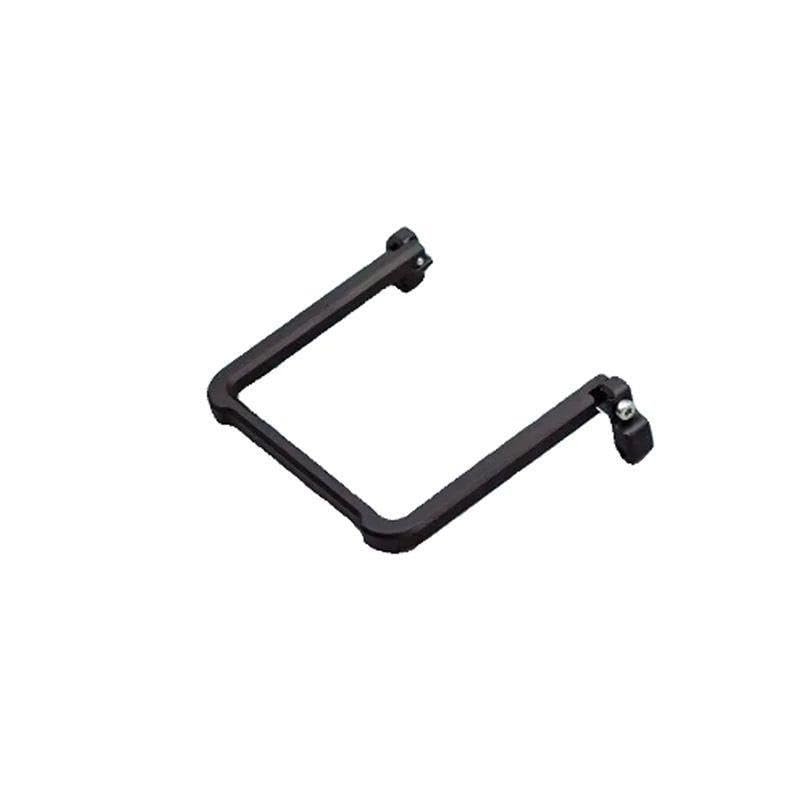 VERBANA RC Transmitter CNC Folding Handle for T20S T20 V2 Remote Controller Support Stand Black Bracket Replacement