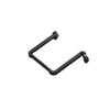 VERBANA RC Transmitter CNC Folding Handle for T20S T20 V2 Remote Controller Support Stand Black Bracket Replacement view 1