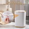 DINBOZ26X Garbage Can 12l Household Intelligent Induction Garbage Can Household Bathroom Living Room with Cover Electric Paper Basket Office Waste Paper Basket Wastepaper Basket view 3