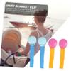 Abaodam 12pcs Blanket Clip Portable Stroller Quilt Clips for Secure Towels and Blankets Easy to Use and Carry Multi-Functional Lake view 2