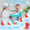 Dentist Play Set Toy for Kids, Pretend Play Medical Toy Dentist Cart, Dental Toy with Fake Teeth, Doctor Toy for Toddlers 3-5, Christmas Birthday Costume Role Play Dress Up Gift Ideas for Boys Girls view 2