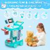 Dentist Play Set Toy for Kids, Pretend Play Medical Toy Dentist Cart, Dental Toy with Fake Teeth, Doctor Toy for Toddlers 3-5, Christmas Birthday Costume Role Play Dress Up Gift Ideas for Boys Girls view 4