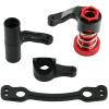 Upgraded Aluminum Steering Bell Crank & Servo Saver Set for Arrma 1/8 Kraton Outcast Talion Typhon Senton 1/7 Felony Infraction Limitless Mojave RC Car view 3