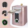 Refasy Touchscreen Piggy Bank ATM Bank Toy for Kids Age 3-12, Electronic Money Bank Coin Bank with Music Kids Safe Birthday Xmas Gifts Toys for 3 4 5 6 7 8 9 10 11 12 Year Old Boys Girls (Rose Gold) view 3